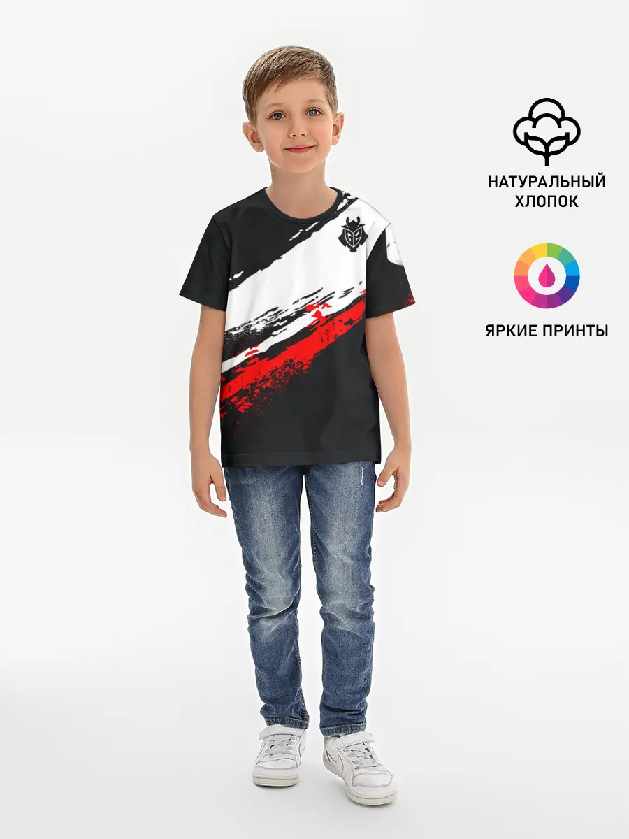 Детская базовая футболка / cs:go - G2 eSports