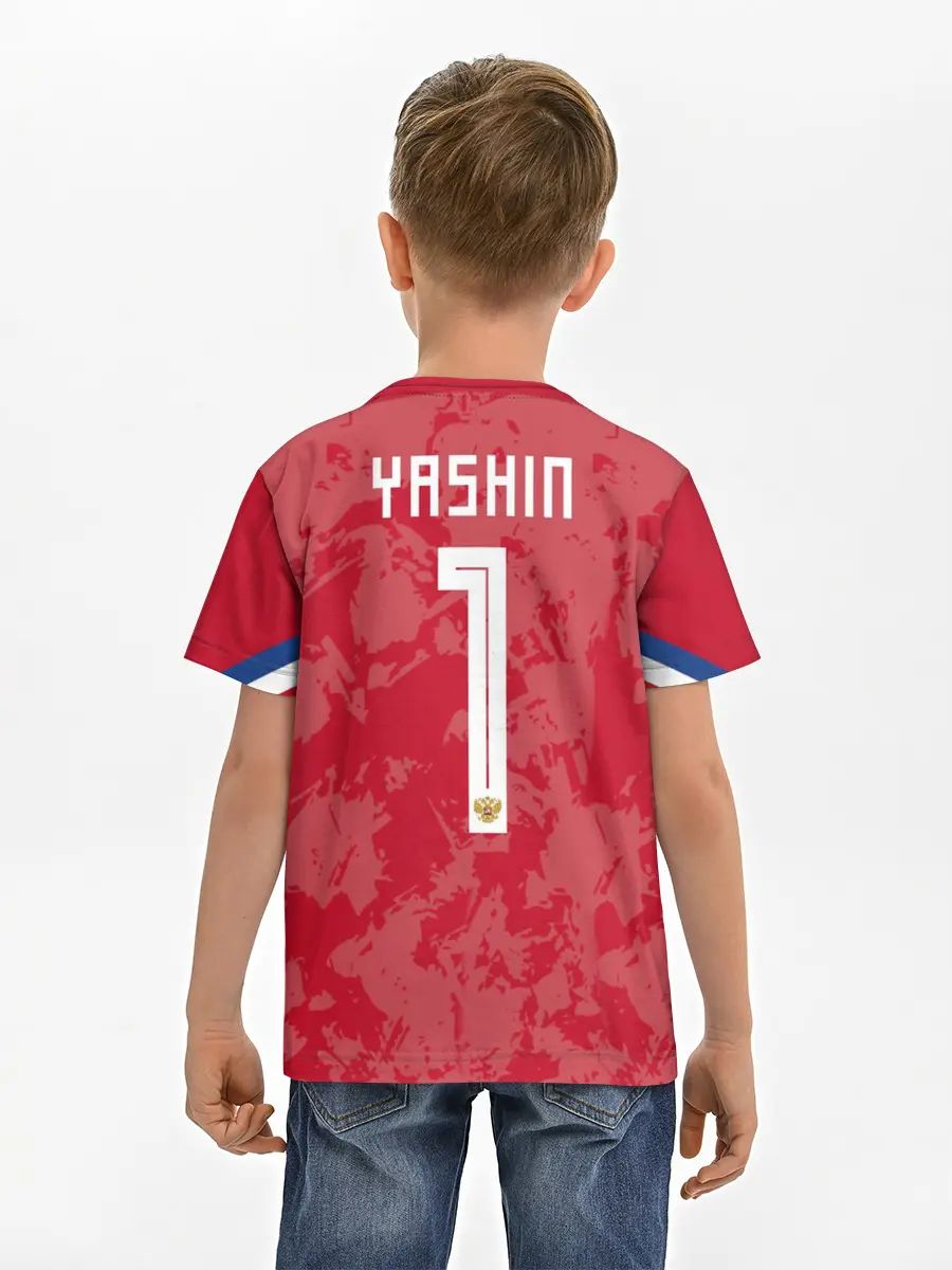 Детская базовая футболка / Лев Яшин