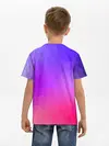 Детская базовая футболка / фиолетовый кристалл
