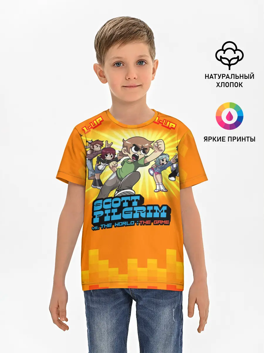 Детская базовая футболка / Scott Pilgrim
