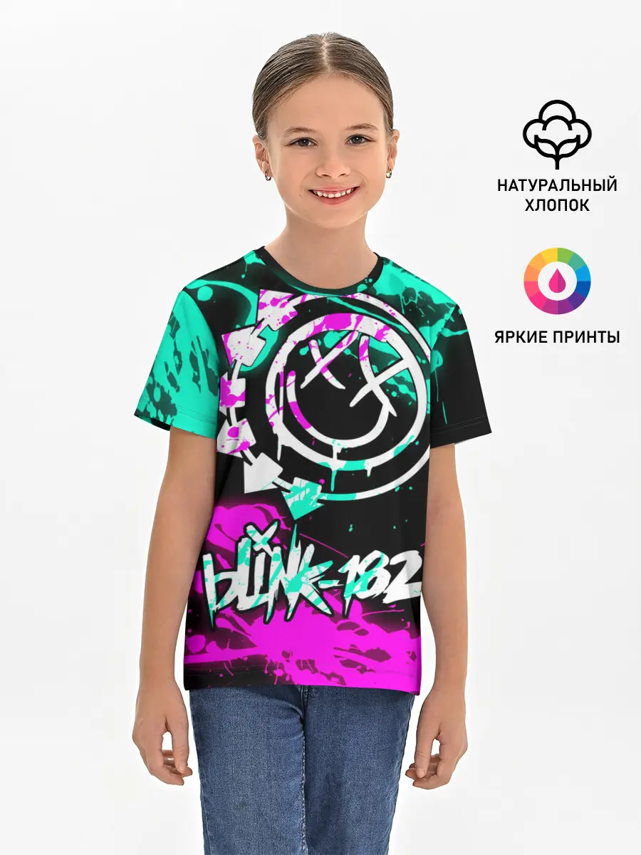 Детская базовая футболка / Blink-182