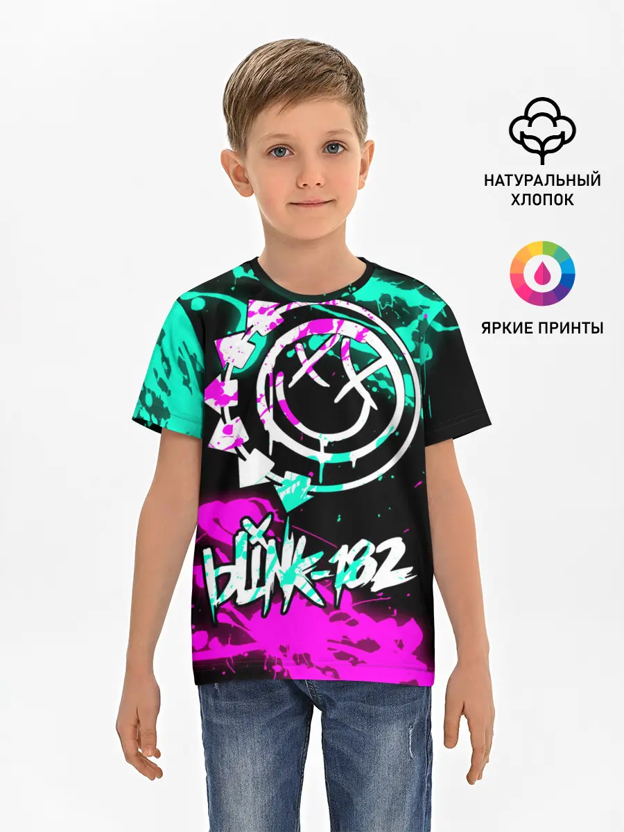 Детская базовая футболка / Blink-182