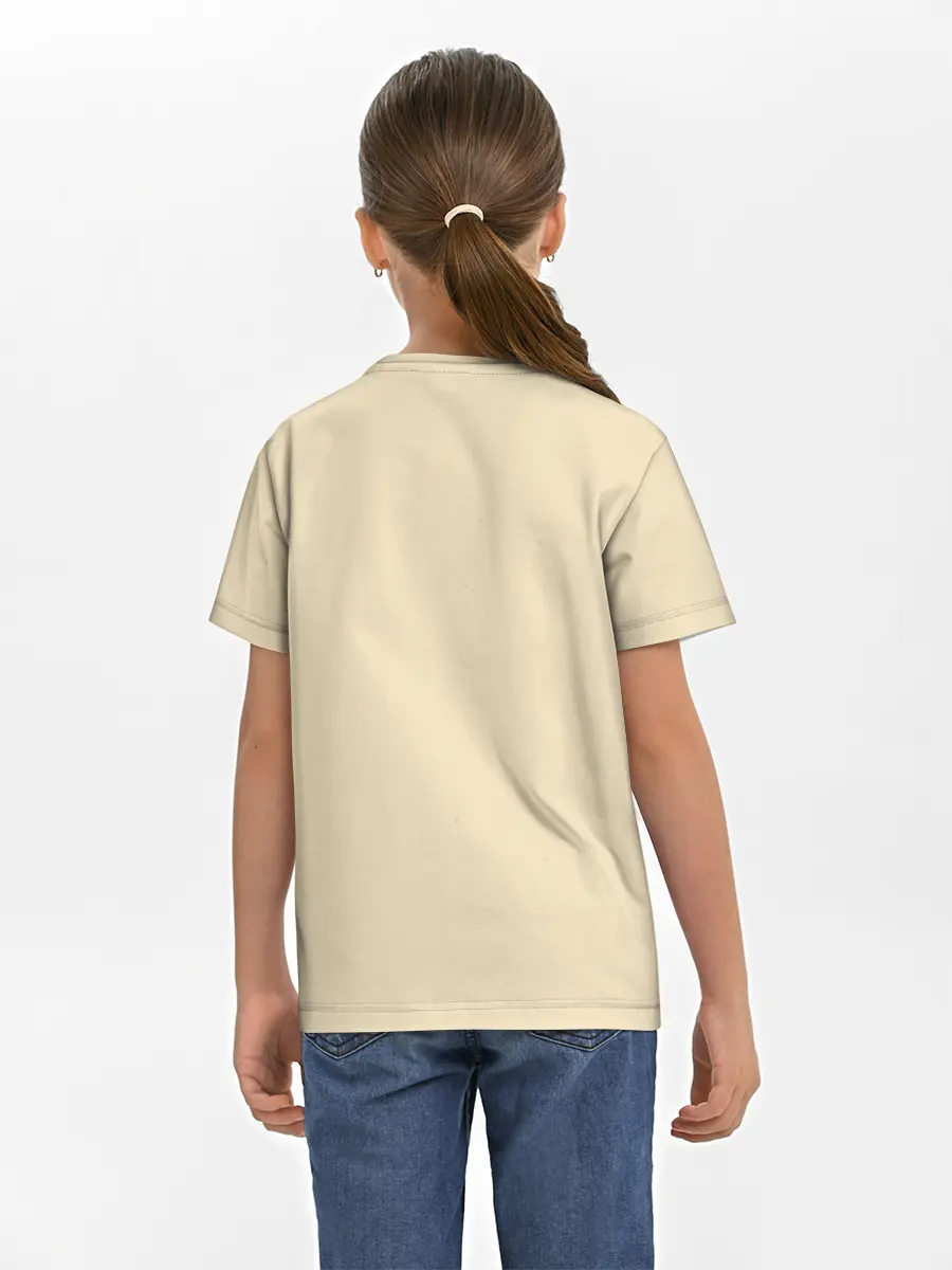 Детская базовая футболка / Голубь и Хлебушек