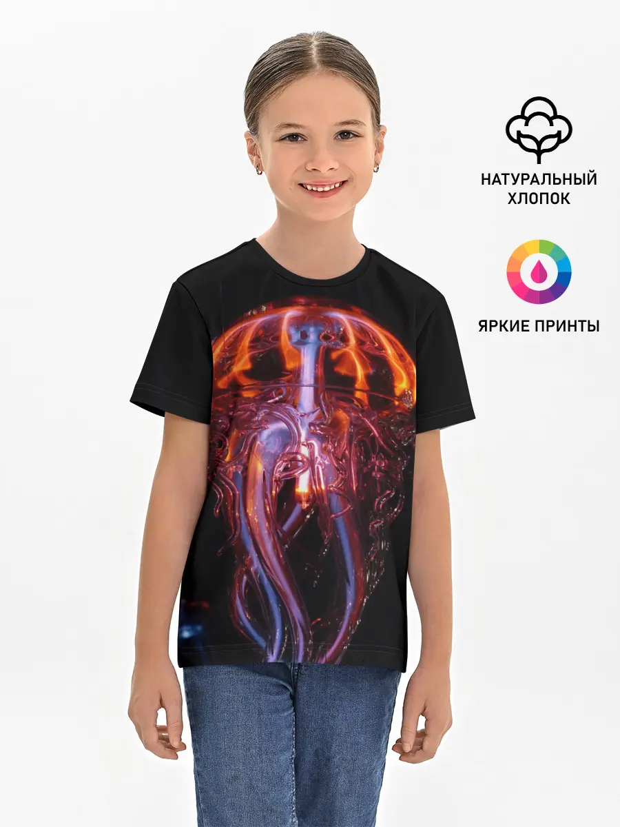 Детская базовая футболка / Медуза | Jellyfish