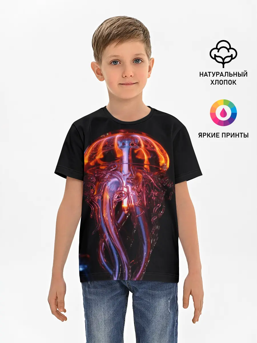 Детская базовая футболка / Медуза | Jellyfish