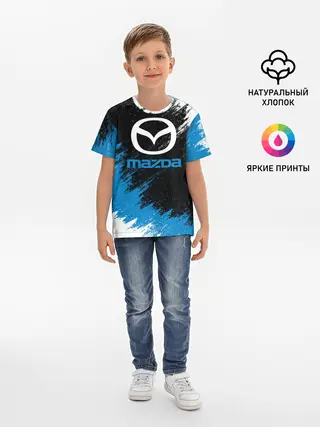 Детская базовая футболка / MAZDA