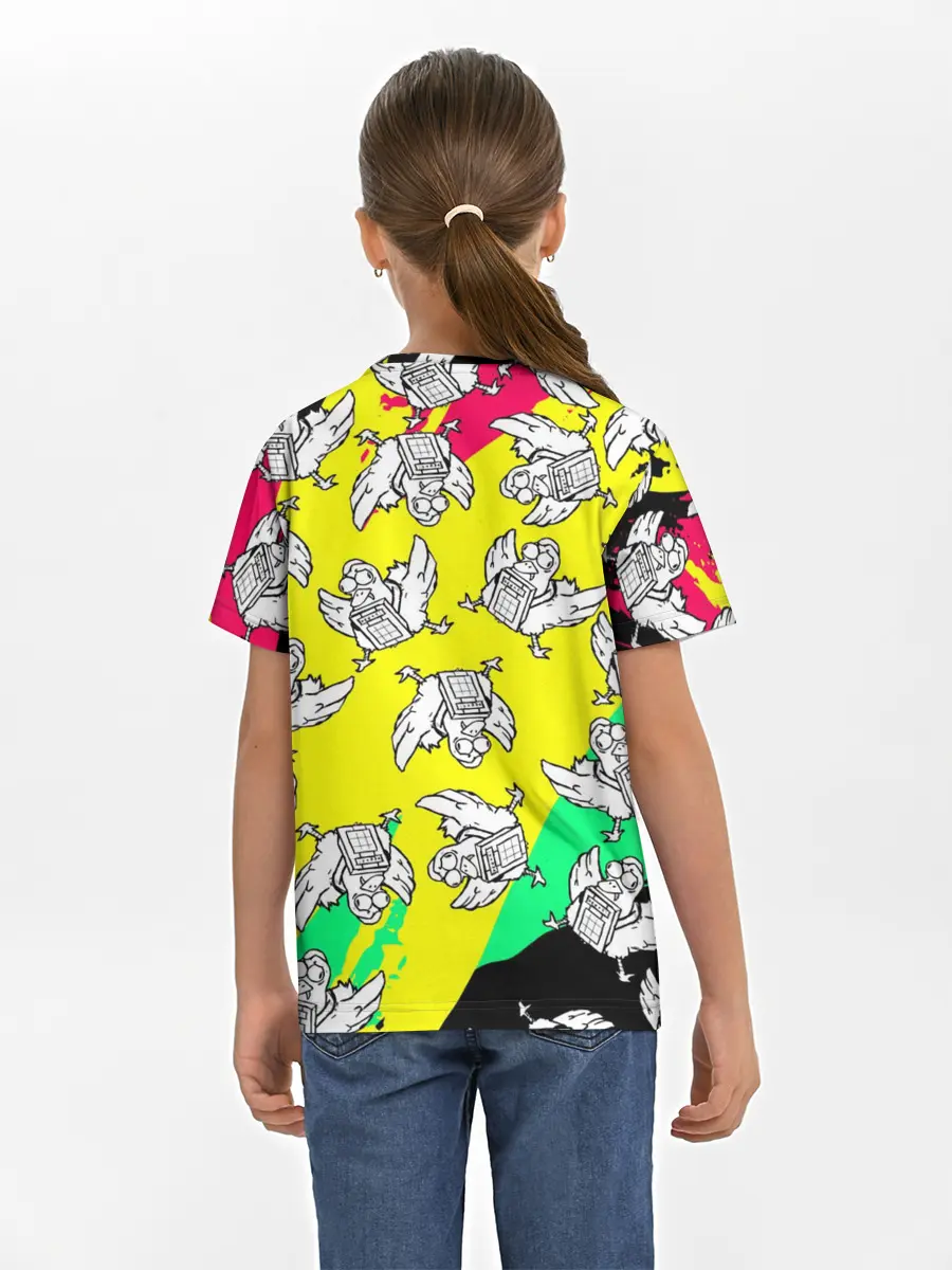 Детская базовая футболка / CS GO CHICKEN