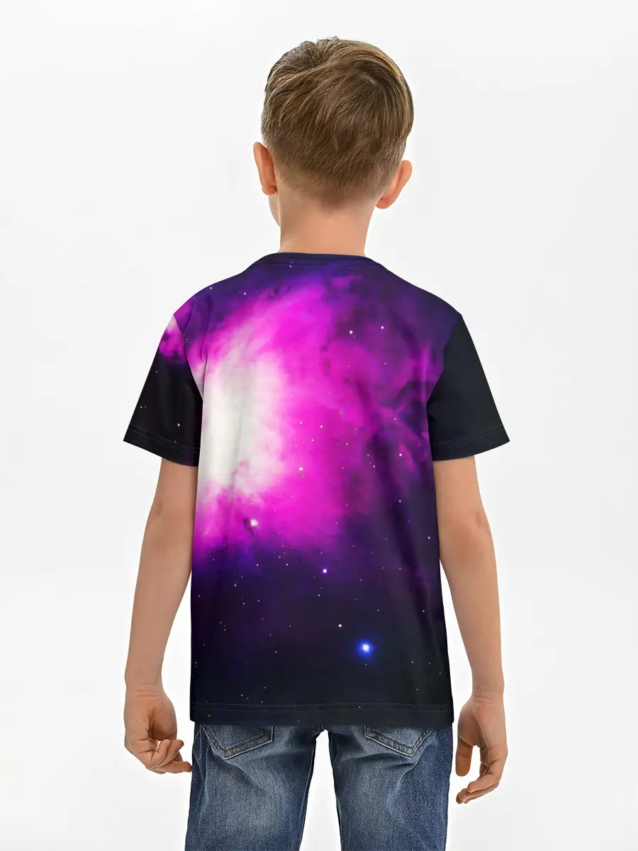 Детская базовая футболка / Space