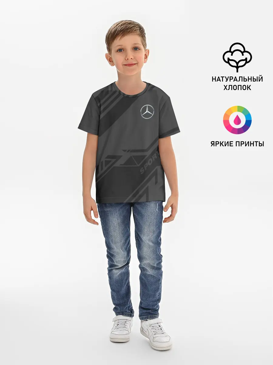 Детская базовая футболка / MERCEDES SPORT