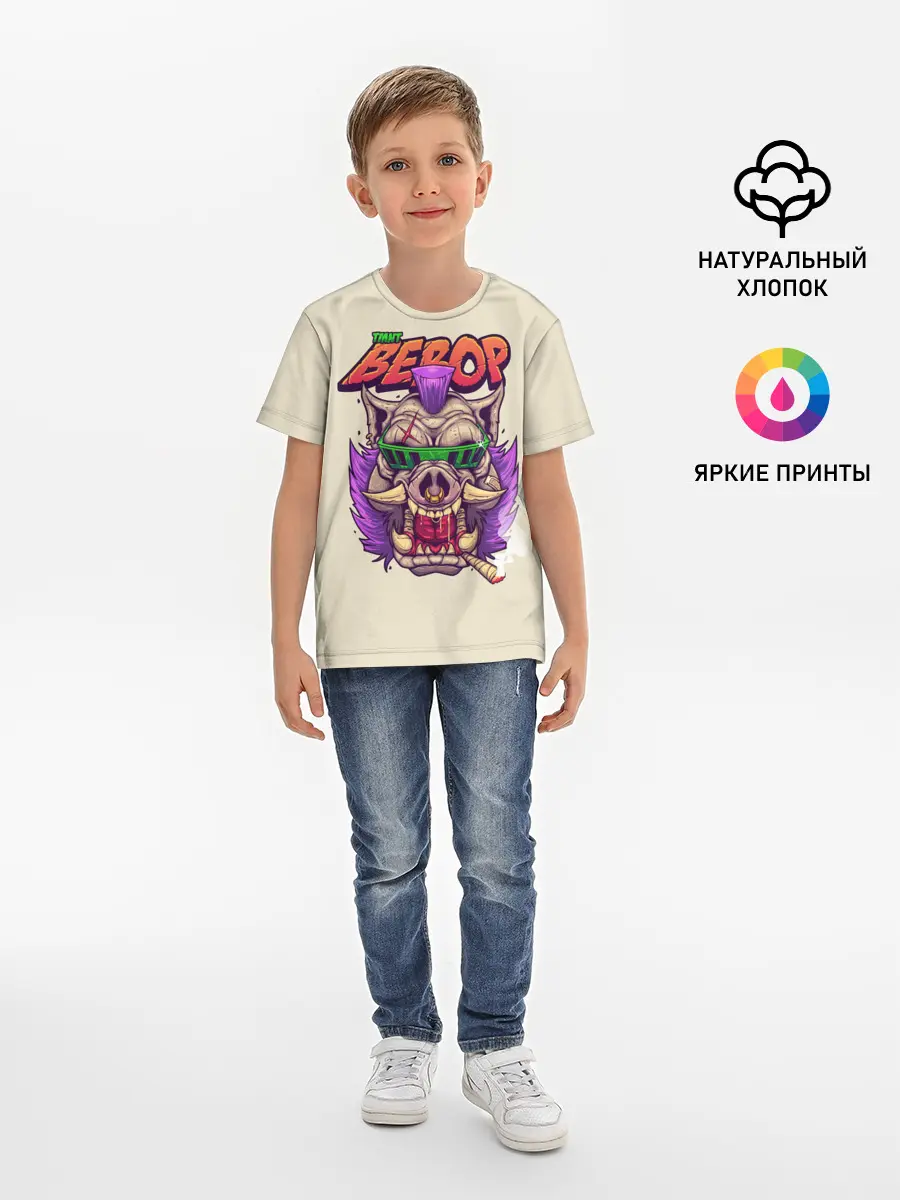 Детская базовая футболка / Злой Бибоп