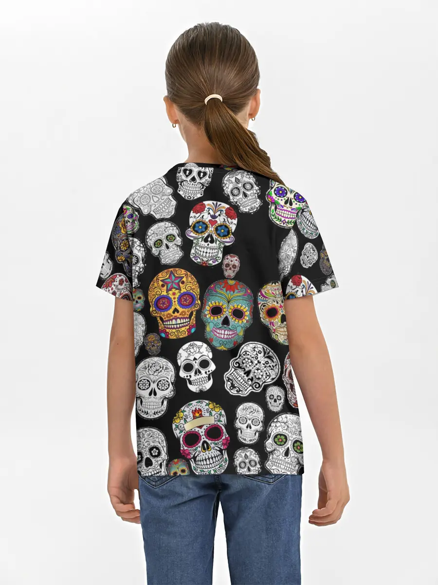 Детская базовая футболка / Мексиканский праздник