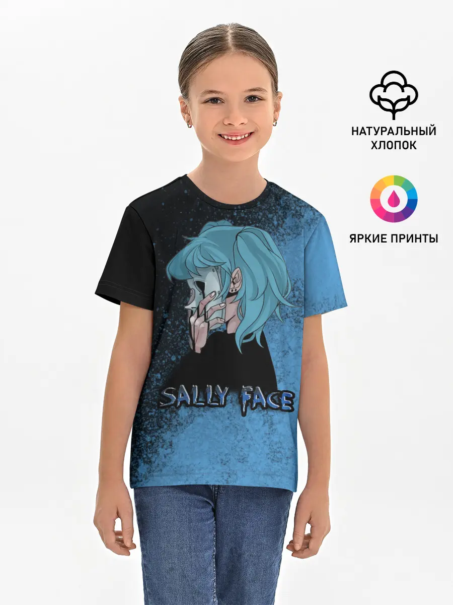 Детская базовая футболка / Sally face