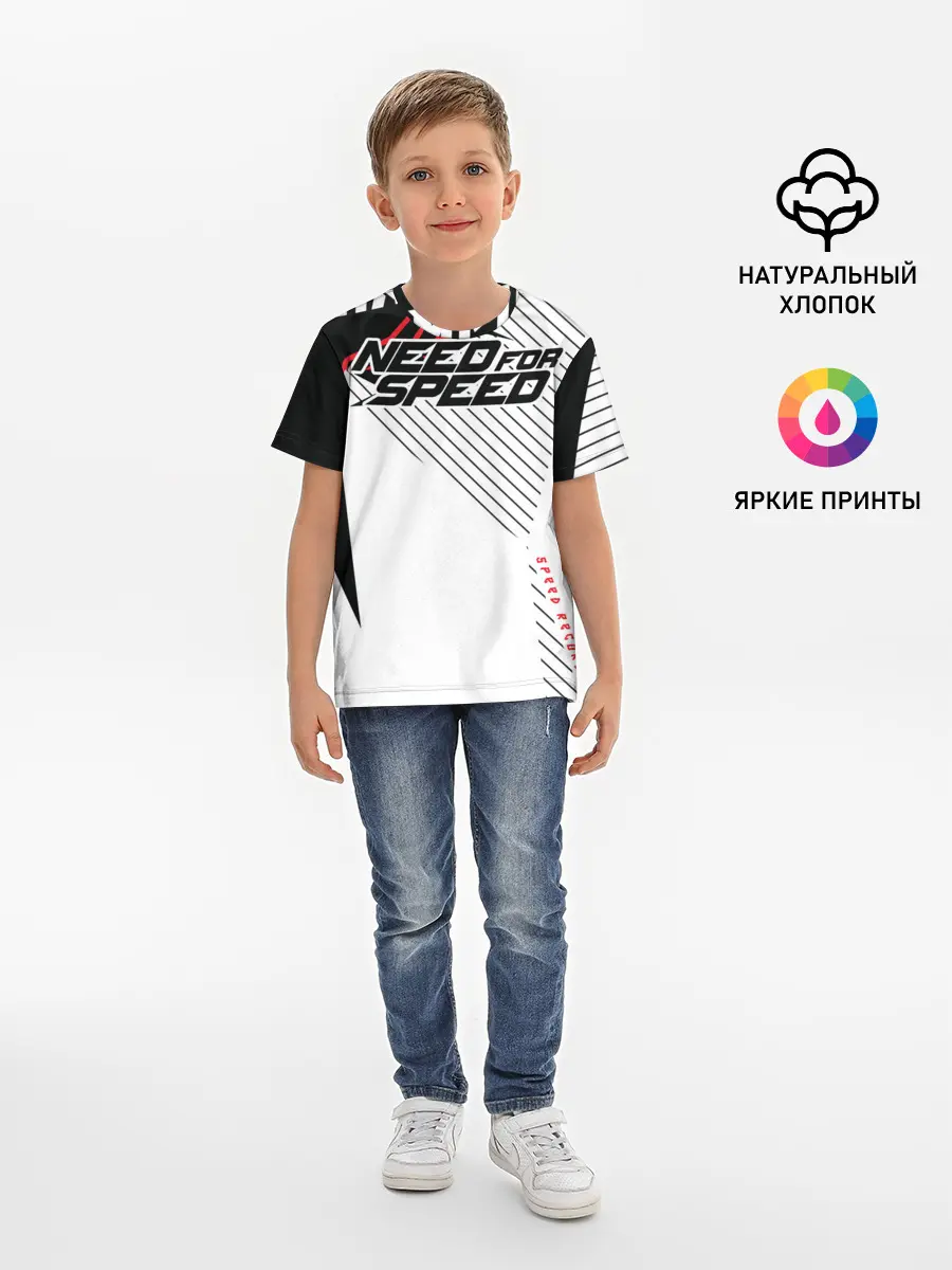 Детская базовая футболка / Need for Speed