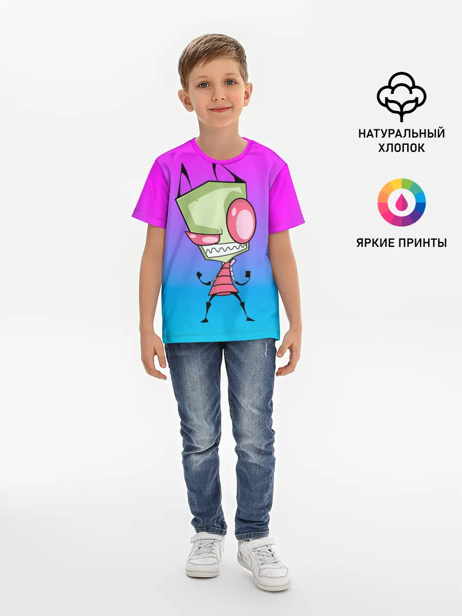 Детская базовая футболка / Захватчик Зим