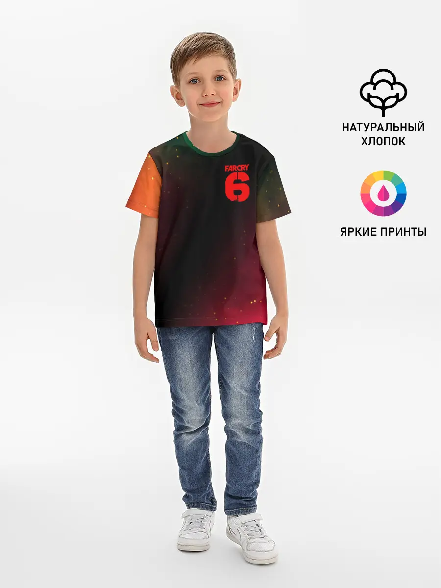Детская базовая футболка / FAR CRY 6 / ФАР КРАЙ 6