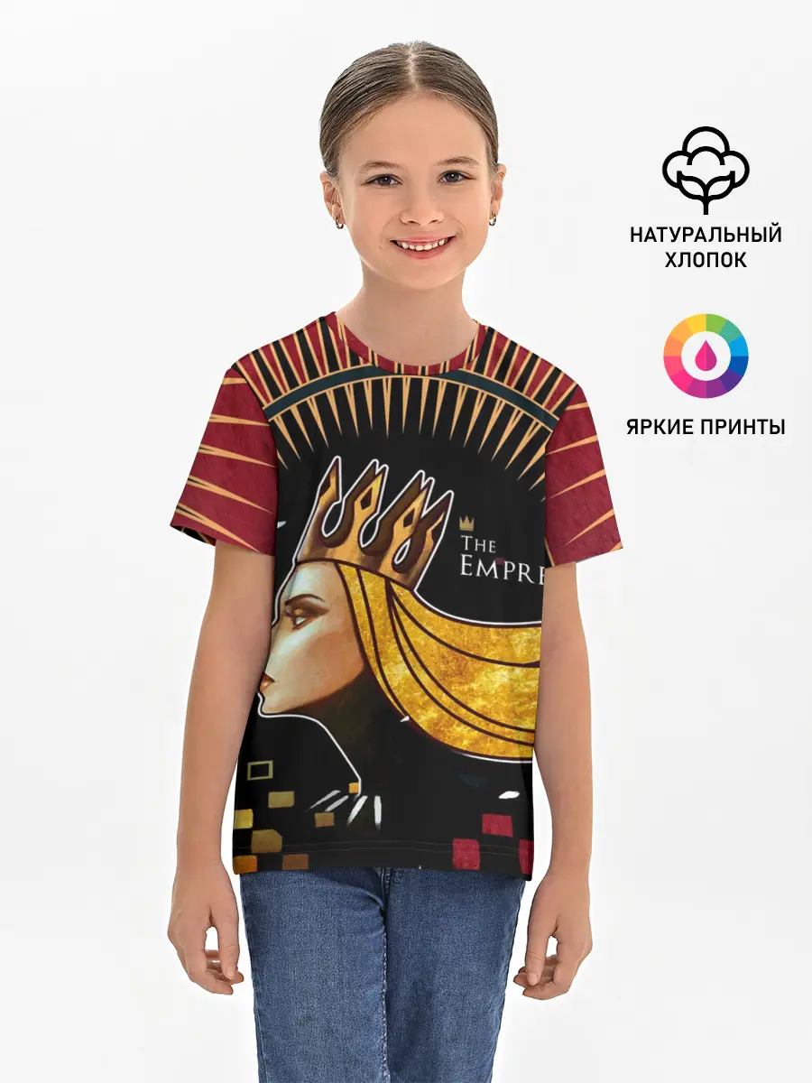 Детская базовая футболка / AK47 The Empress | Императрица