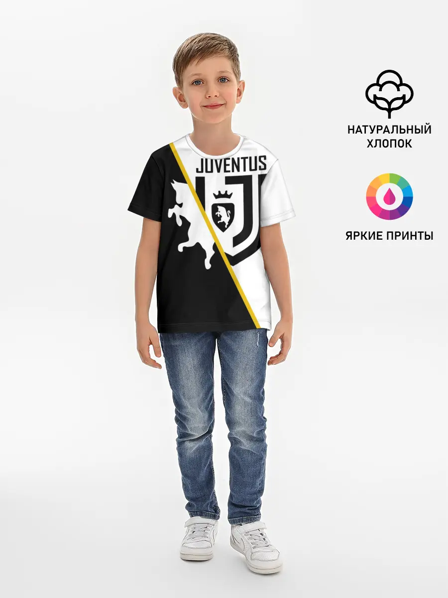 Детская базовая футболка / JUVENTUS.