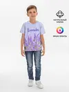Детская базовая футболка / Lavander