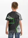 Детская базовая футболка / 3D полигон