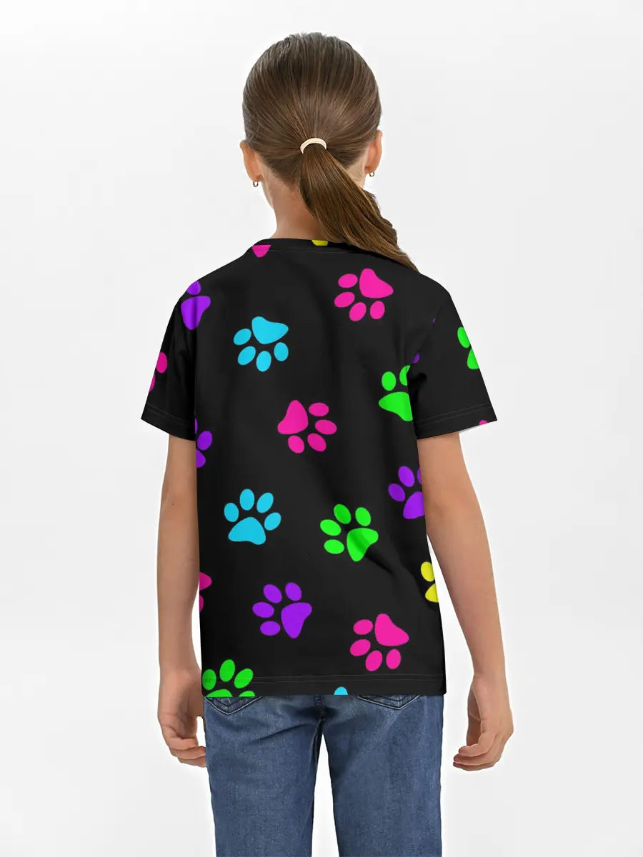 Детская базовая футболка / ЛАПКИ