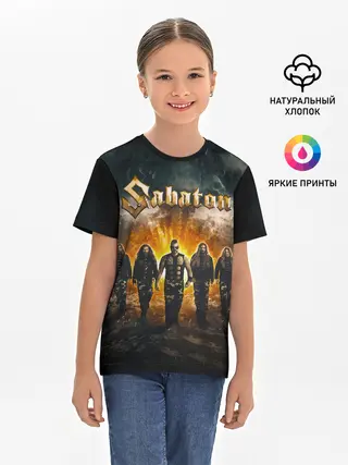 Детская базовая футболка / Sabaton