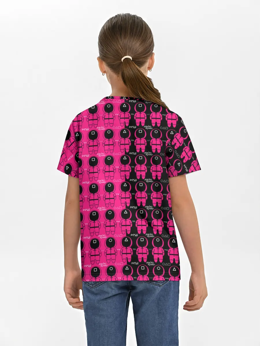 Детская базовая футболка / Squid Game