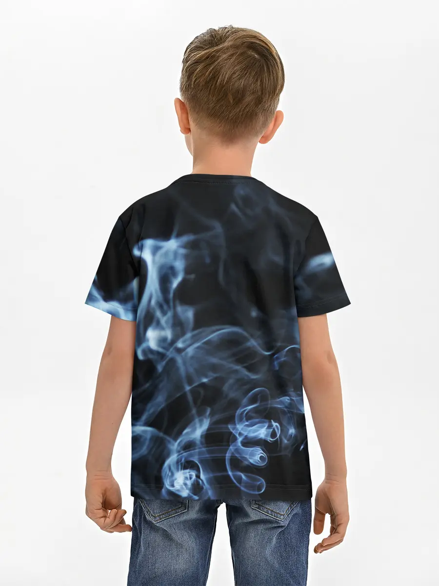 Детская базовая футболка / ДЫМ