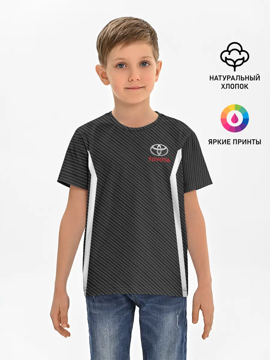 Детская базовая футболка / TOYOTA SPORT