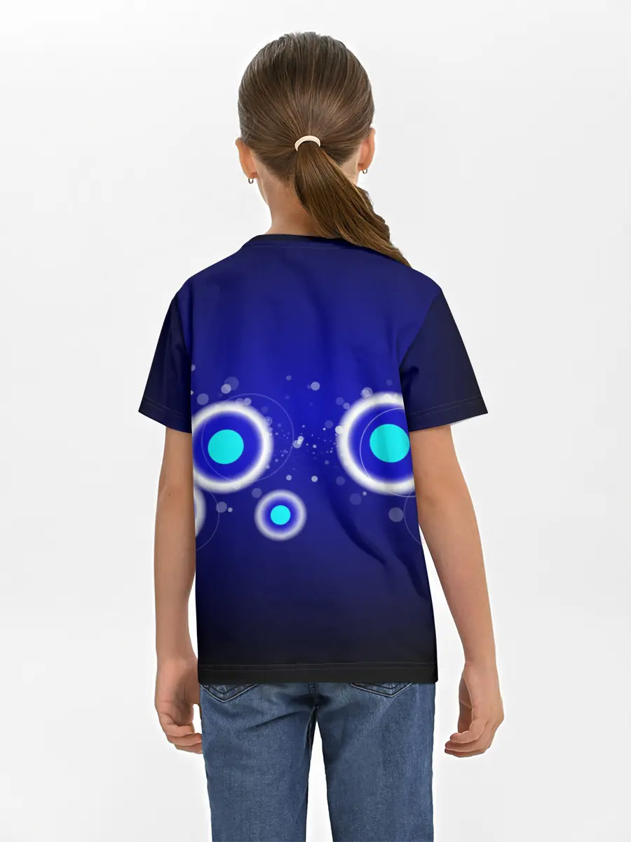 Детская базовая футболка / Молекулы