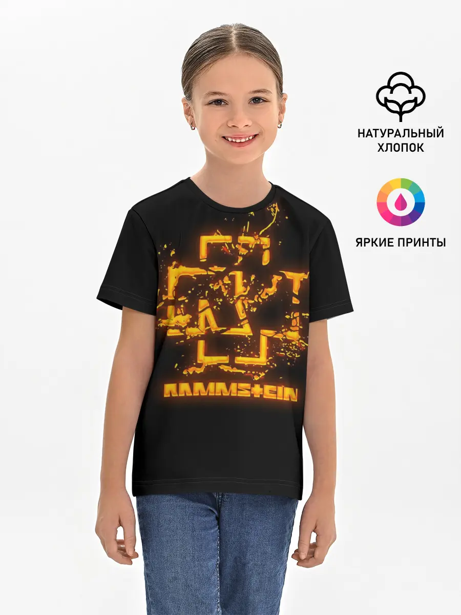 Детская базовая футболка / RAMMSTEIN