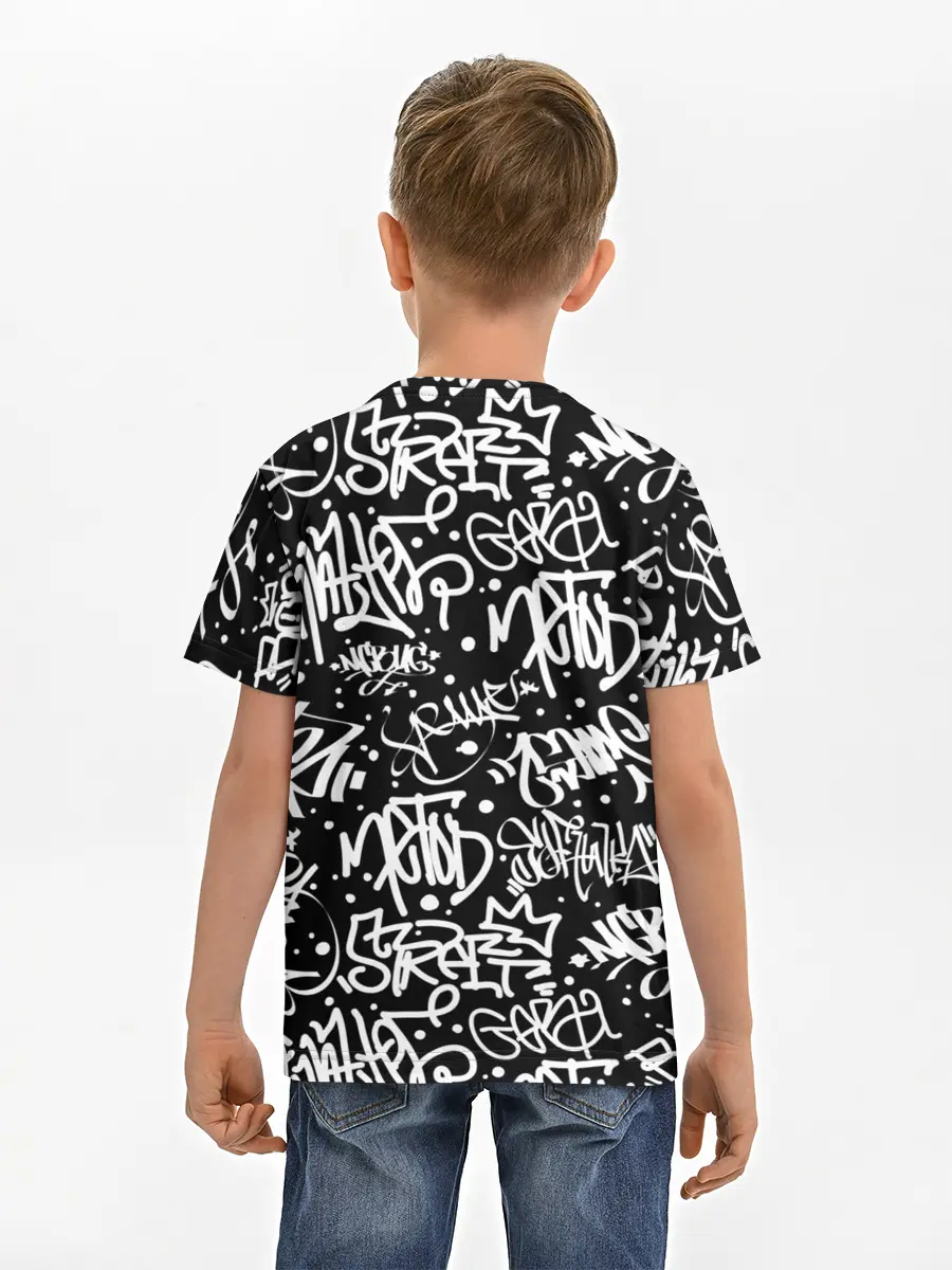 Детская базовая футболка / GRAFFITI