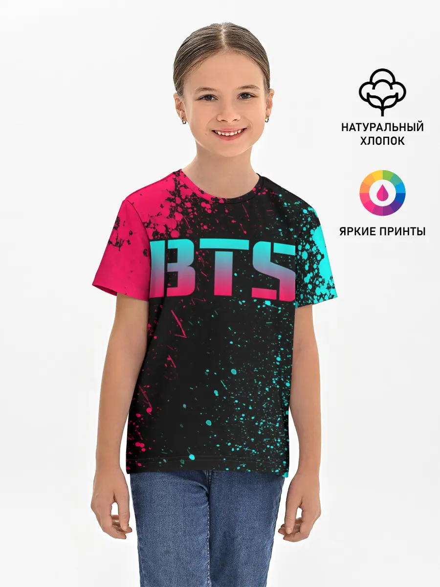 Детская базовая футболка / BTS