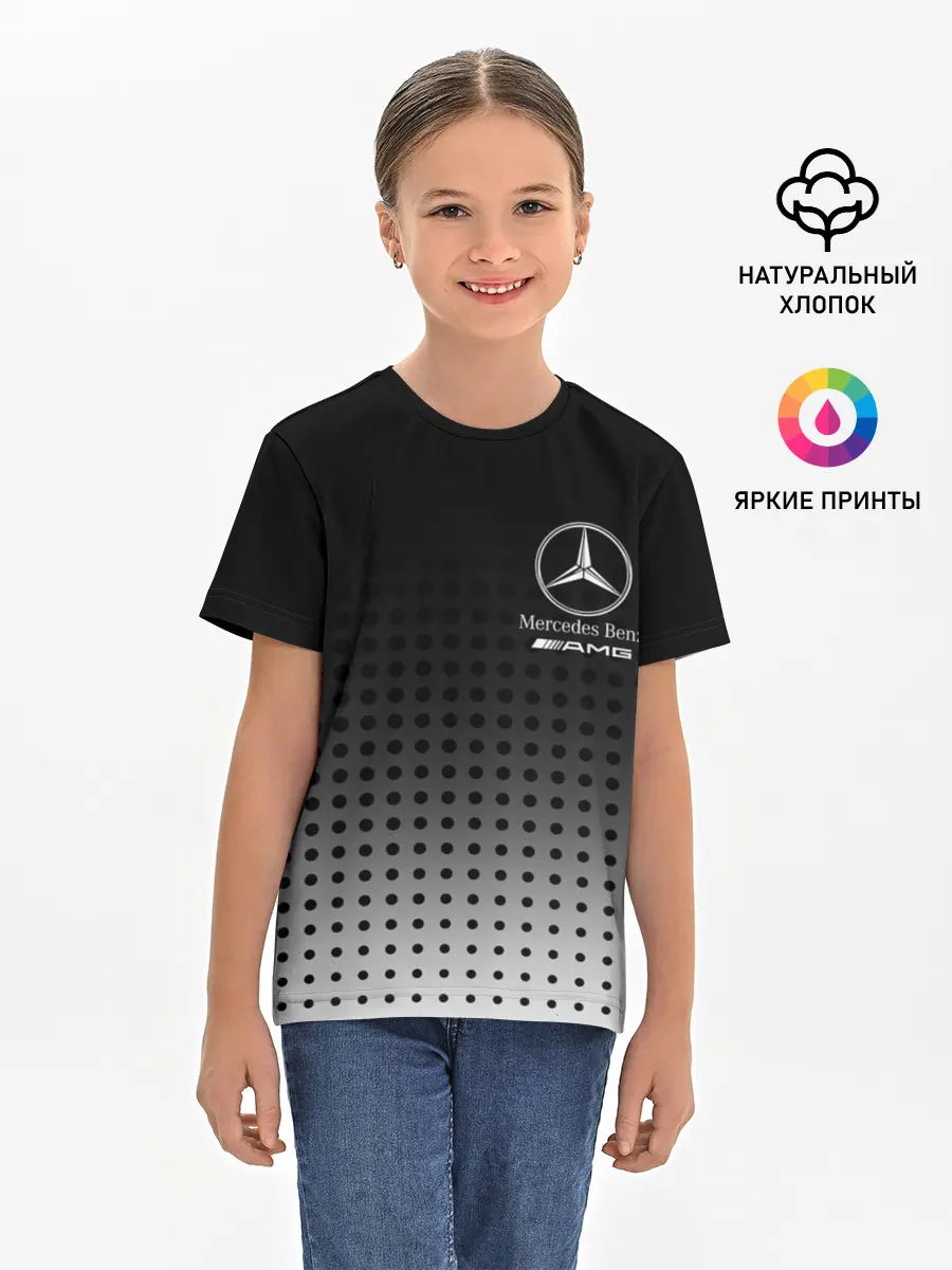 Детская базовая футболка / Mercedes-Benz