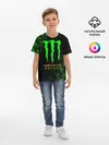 Детская базовая футболка / MONSTER ENERGY NEON | МОНСТЕР НЕОН