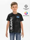 Детская базовая футболка / Subaru | Субару | Авто
