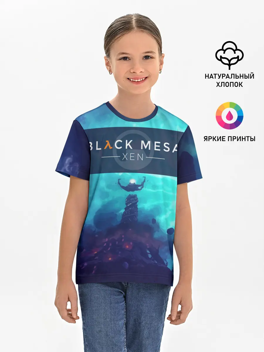 Детская базовая футболка / HALF-LIFE - Black Mesa: XEN