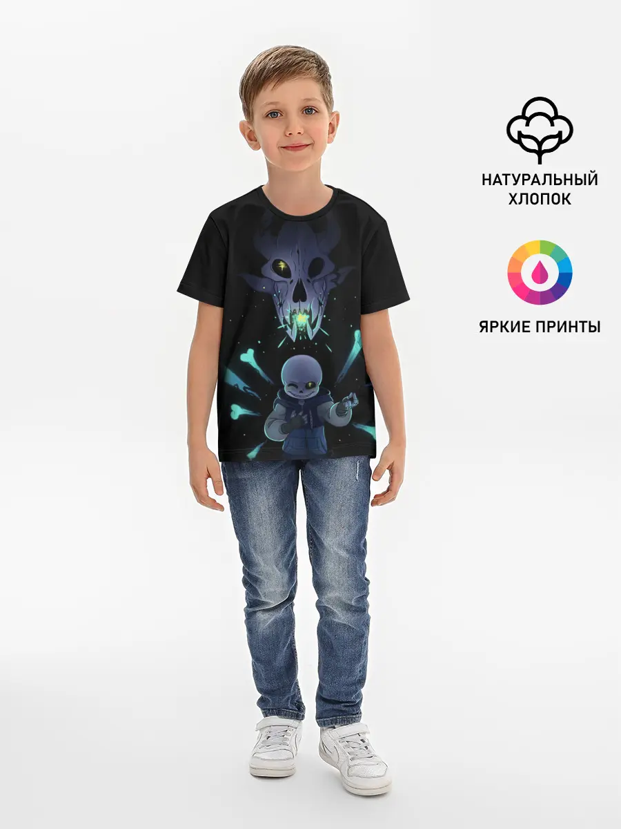 Детская базовая футболка / UNDERTALE
