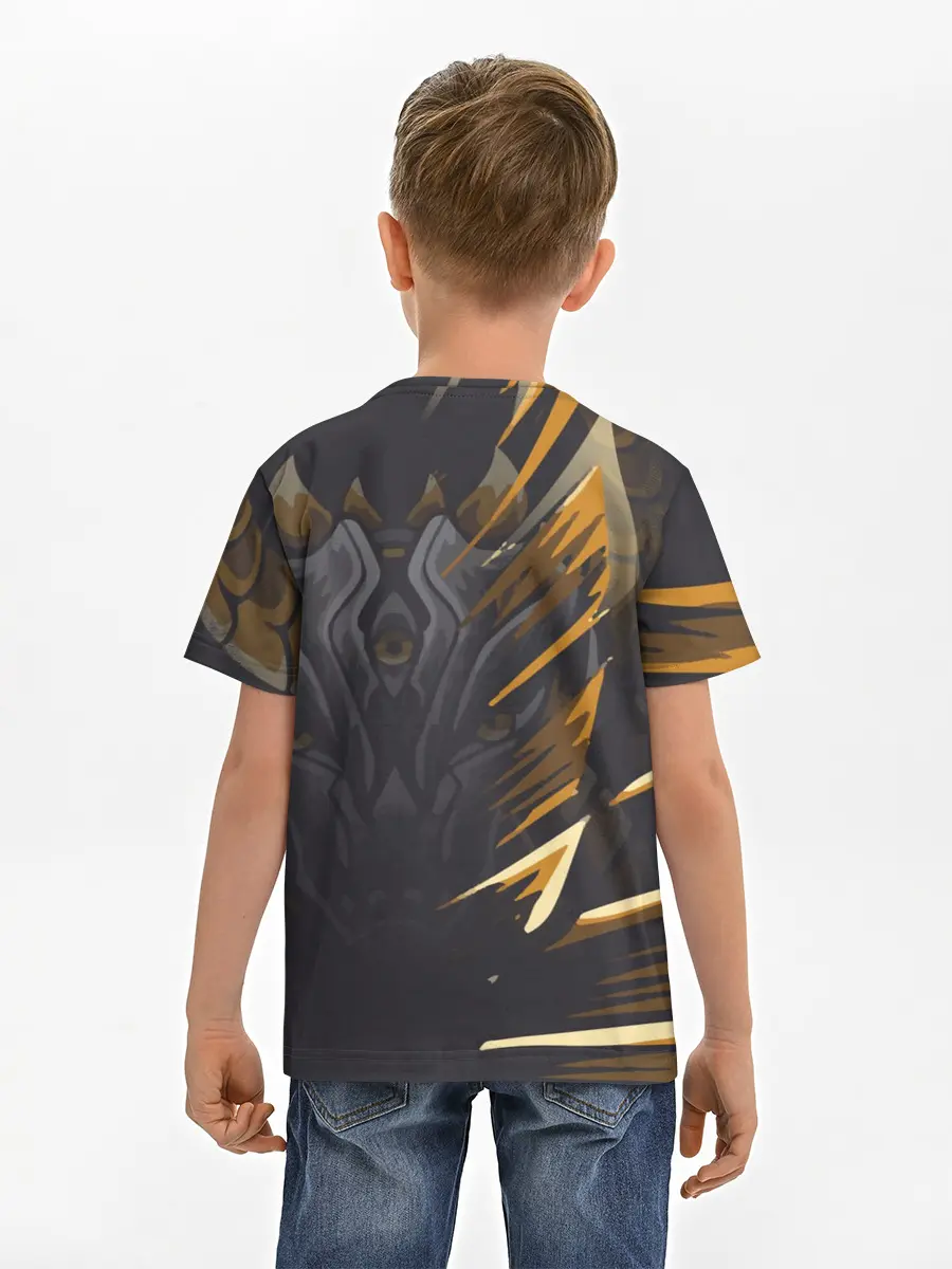 Детская базовая футболка / Монстр