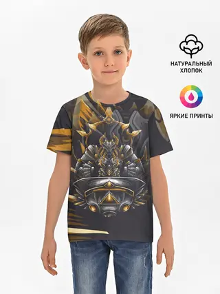 Детская базовая футболка / Монстр