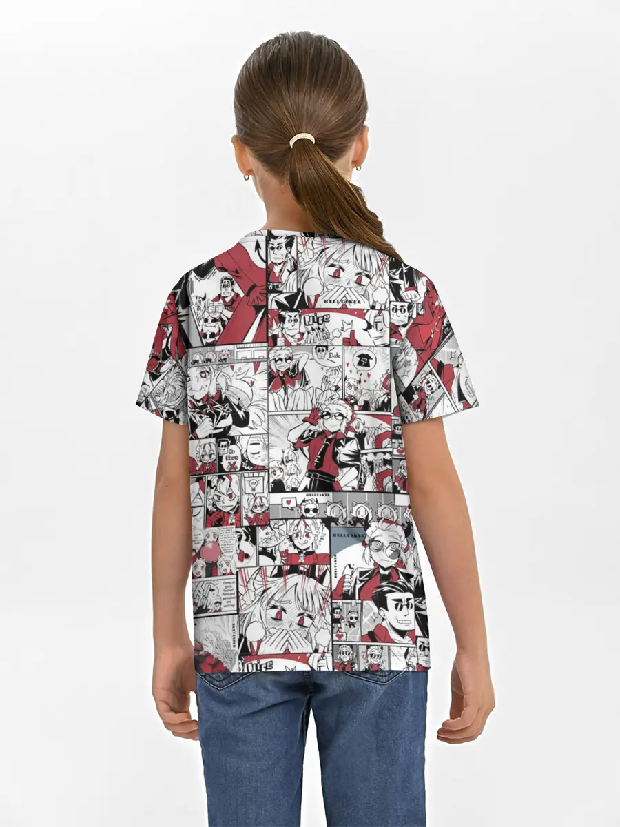 Детская базовая футболка / HELLTAKER