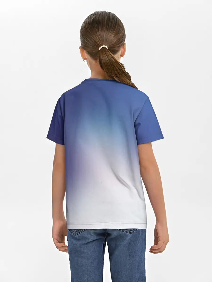 Детская базовая футболка / BTS Blue