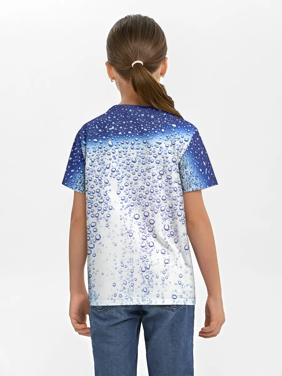 Детская базовая футболка / После дождя