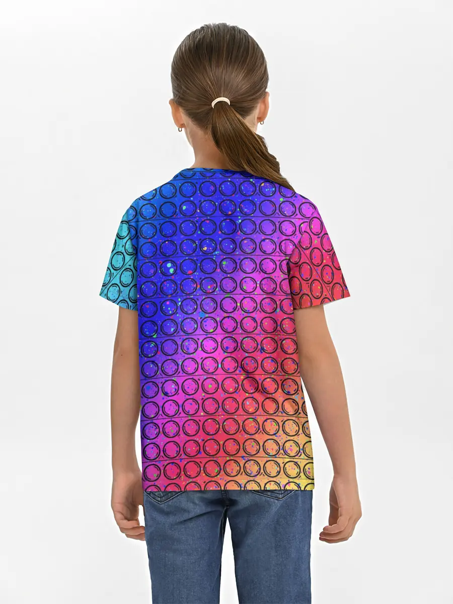 Детская базовая футболка / Pop It!/ Simple Dimple