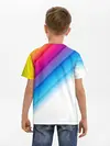 Детская базовая футболка / РАДУЖНЫЕ ПОЛОСЫ | RAINBOW