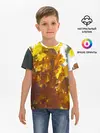 Детская базовая футболка / Букет из осенних листьев