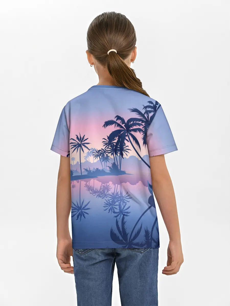 Детская базовая футболка / Тихая заводь