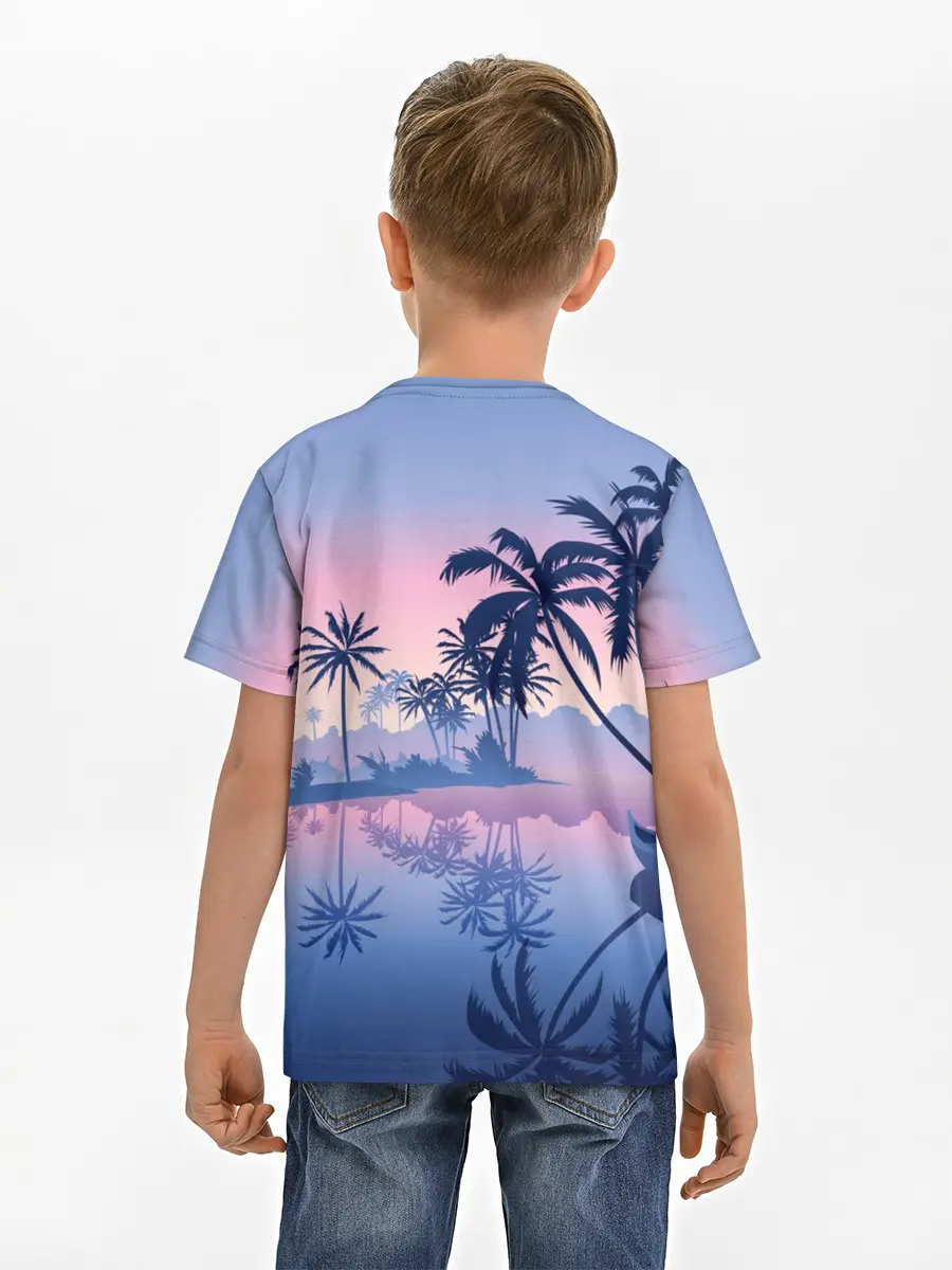 Детская базовая футболка / Тихая заводь