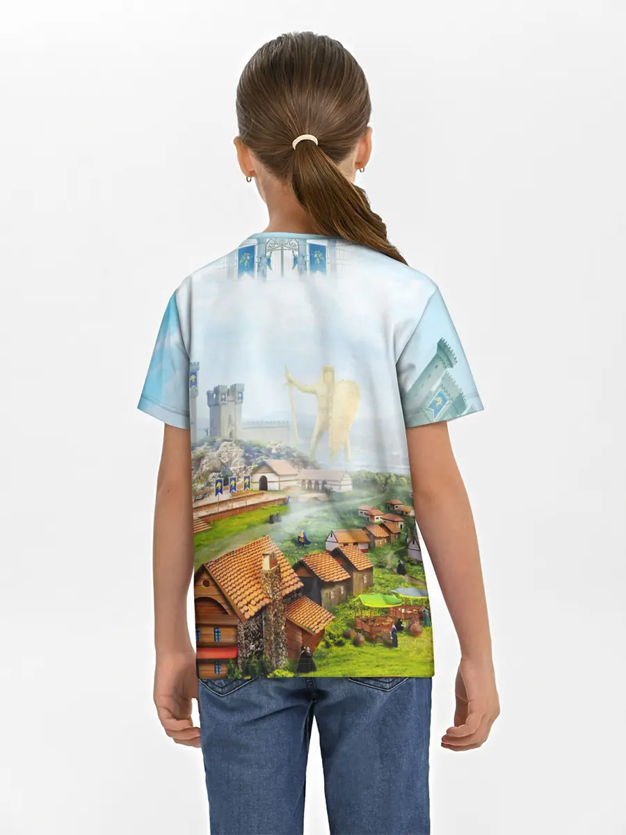 Детская базовая футболка / ГЕРОИ МЕЧА И МАГИИ