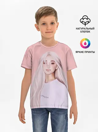 Детская базовая футболка / Ariana Grande
