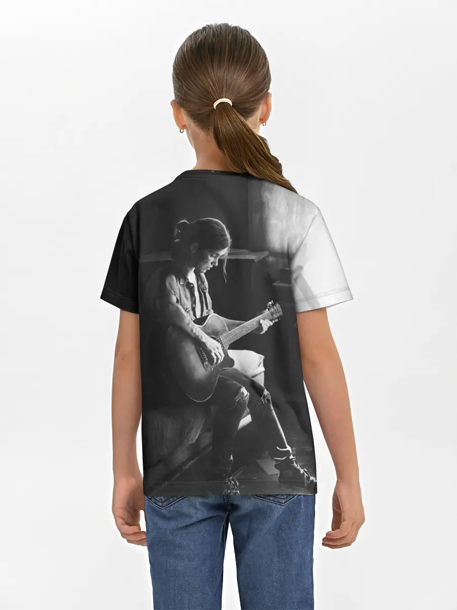 Детская базовая футболка / THE LAST OF US PART 2 ЭЛЛИ